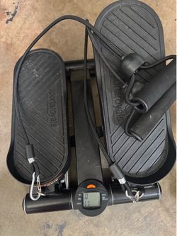 Sportsroyals Stair Stepper with Resistance Bands