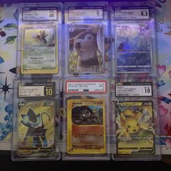 Pokémon Graded Slabs 