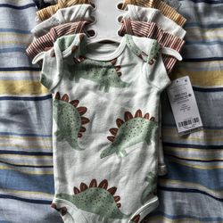 Baby Boy Short Sleeve Bodysuit Set