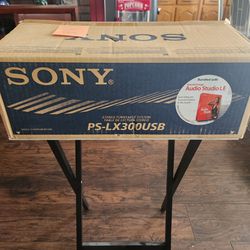Sony Turntable System - Never Used
