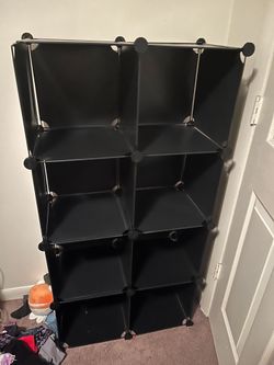Cube Storage and cloth bins