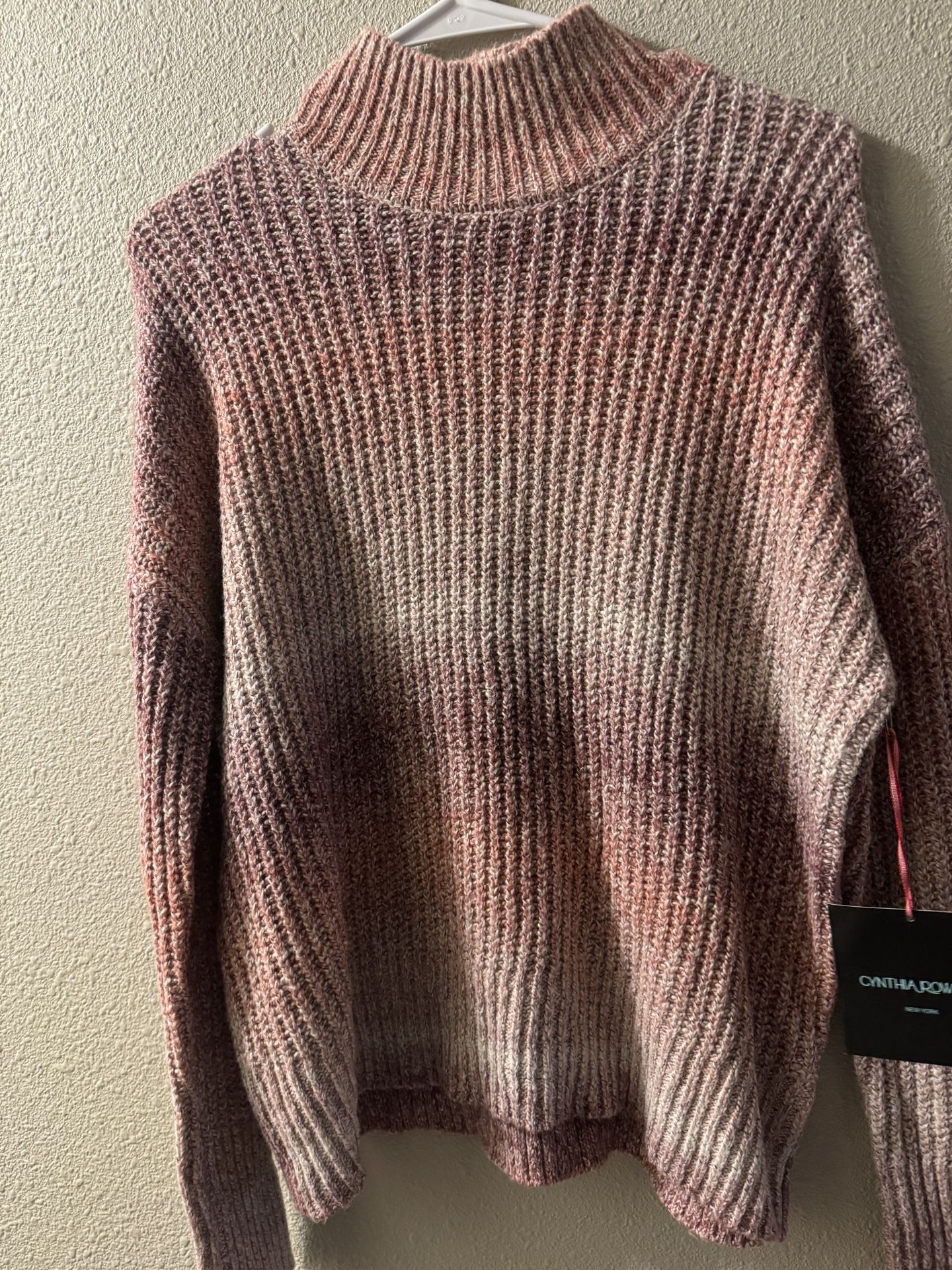 Cynthia Rowley Sweater Women’s Medium New Nwt Casual