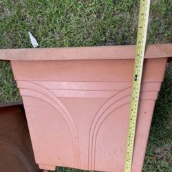 Pair Of Flower Pots/planters