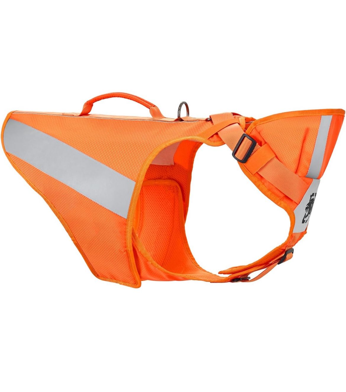 OneTigris Reflective Dog Vest w/No Pull D-Ring & Handle, High-Visibility, M *NEW
