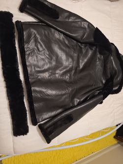 Women's Leather Coat