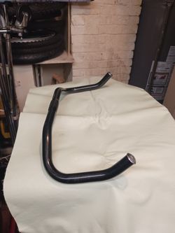 Bull Horn And Road Bike Handlebars.