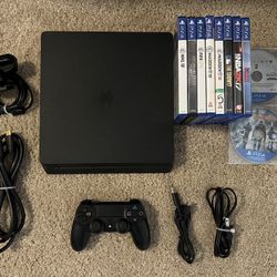 Playstation 4 Ps4 Slim 500gb 10 Games for Sale in San Diego CA OfferUp
