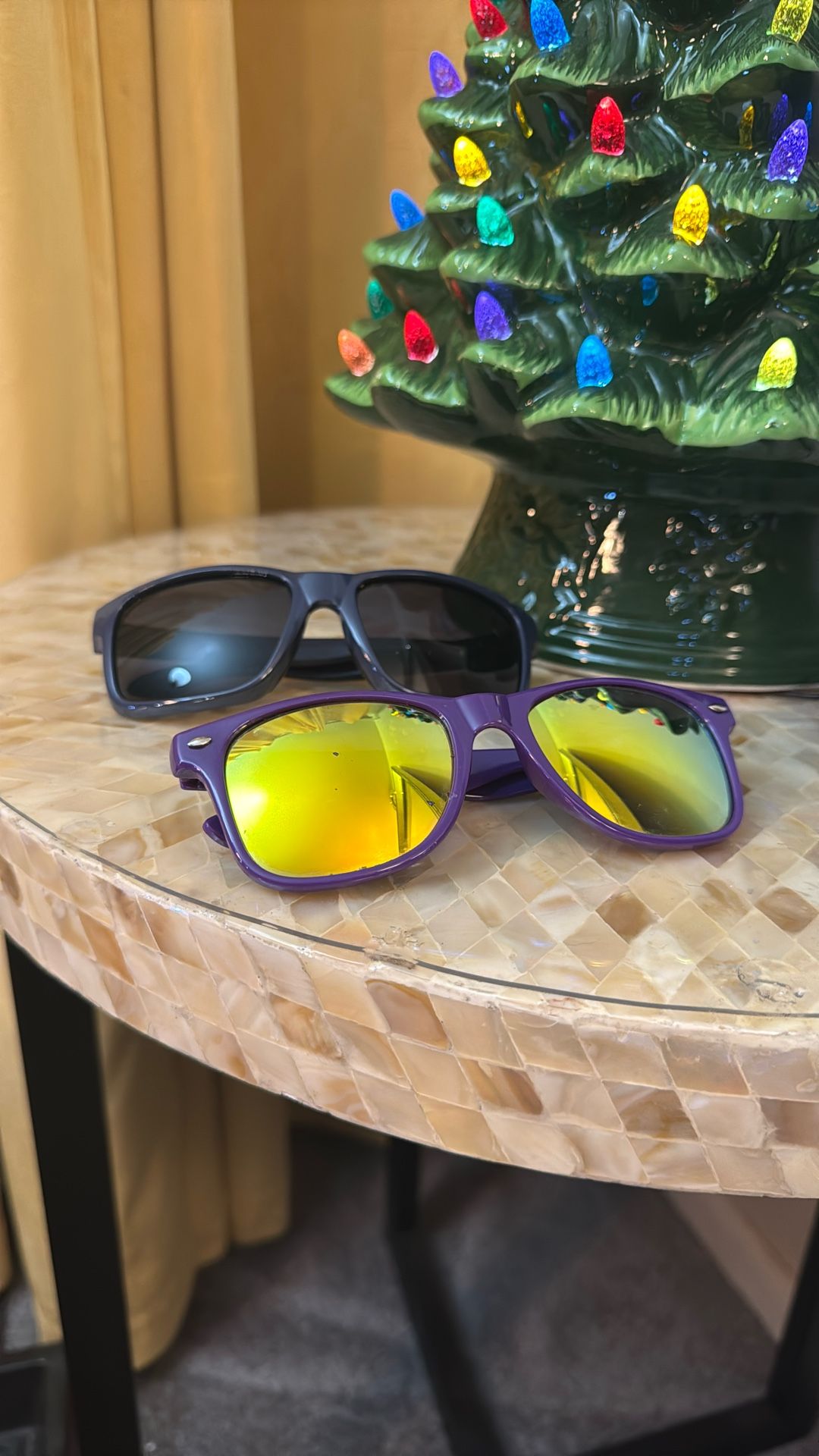 2 Pairs Of University Of Washington Plastic Sunglasses