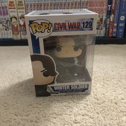 Winter Soldier Funko Pop 129 Captain America Civil War 