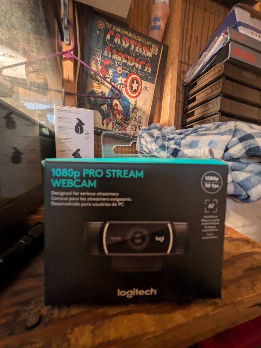 Logitech 1080p Pro Stream Webcam