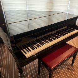 Yamaha GB1 Baby Grand Piano — Polished Ebony