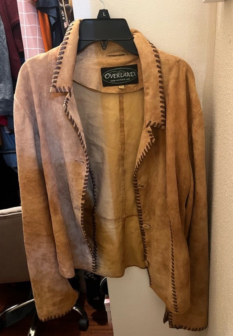 Overland Leather Suede Jacket