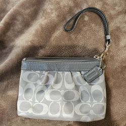 Small Coach Wristlet 