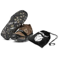 “New”Yaktra.  Pro Plus Traction For Shoes”Sz XL”(ice/snow)”steel Coil Grip” W/carry Bag