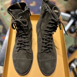 Boots  Olive Suede Lucky Brand 