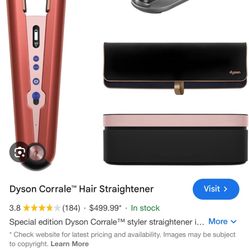 Dyson Corrals Hair Straightener