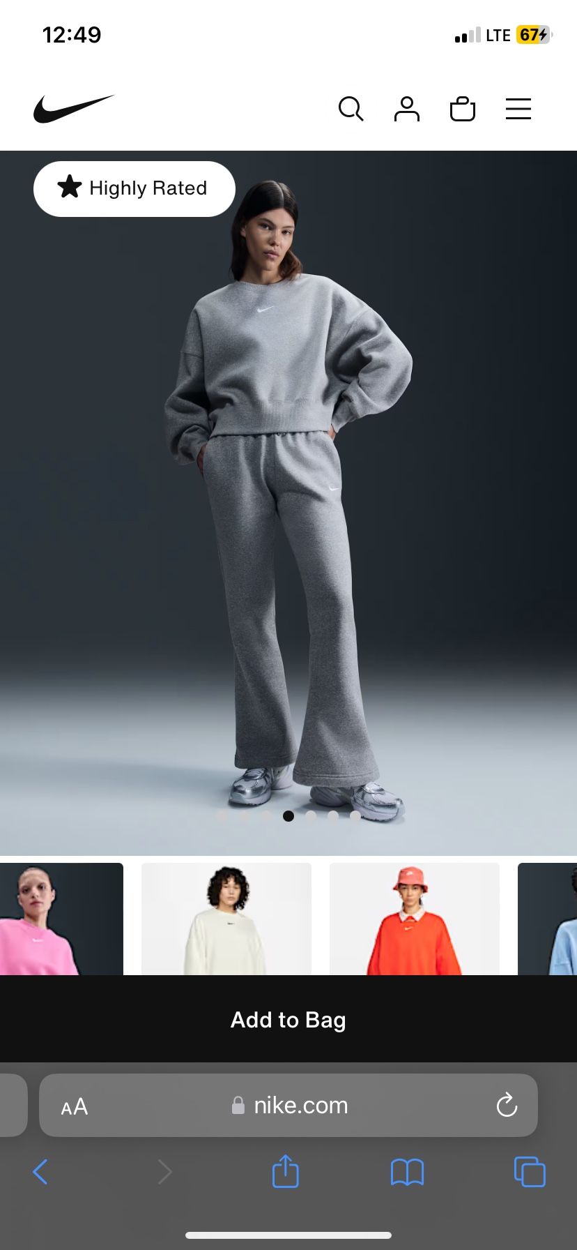 Nike Sportswear Phoenix Fleece Women’s Over Sized 