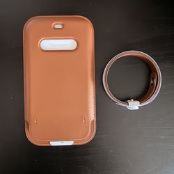 iPhone 12 Pro Leather Sleeve