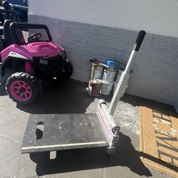 USED 13 INCH LAMINATE FLOOR CUTTER 