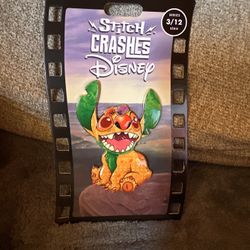 Stitch Crashes Disney Pins