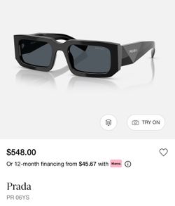 Brand new Prada sunglasses