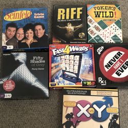 Brand new sealed board games… Great for Christmas