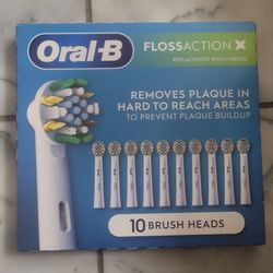 Brand New Oral-B Flossaction Replacement Brush Heads