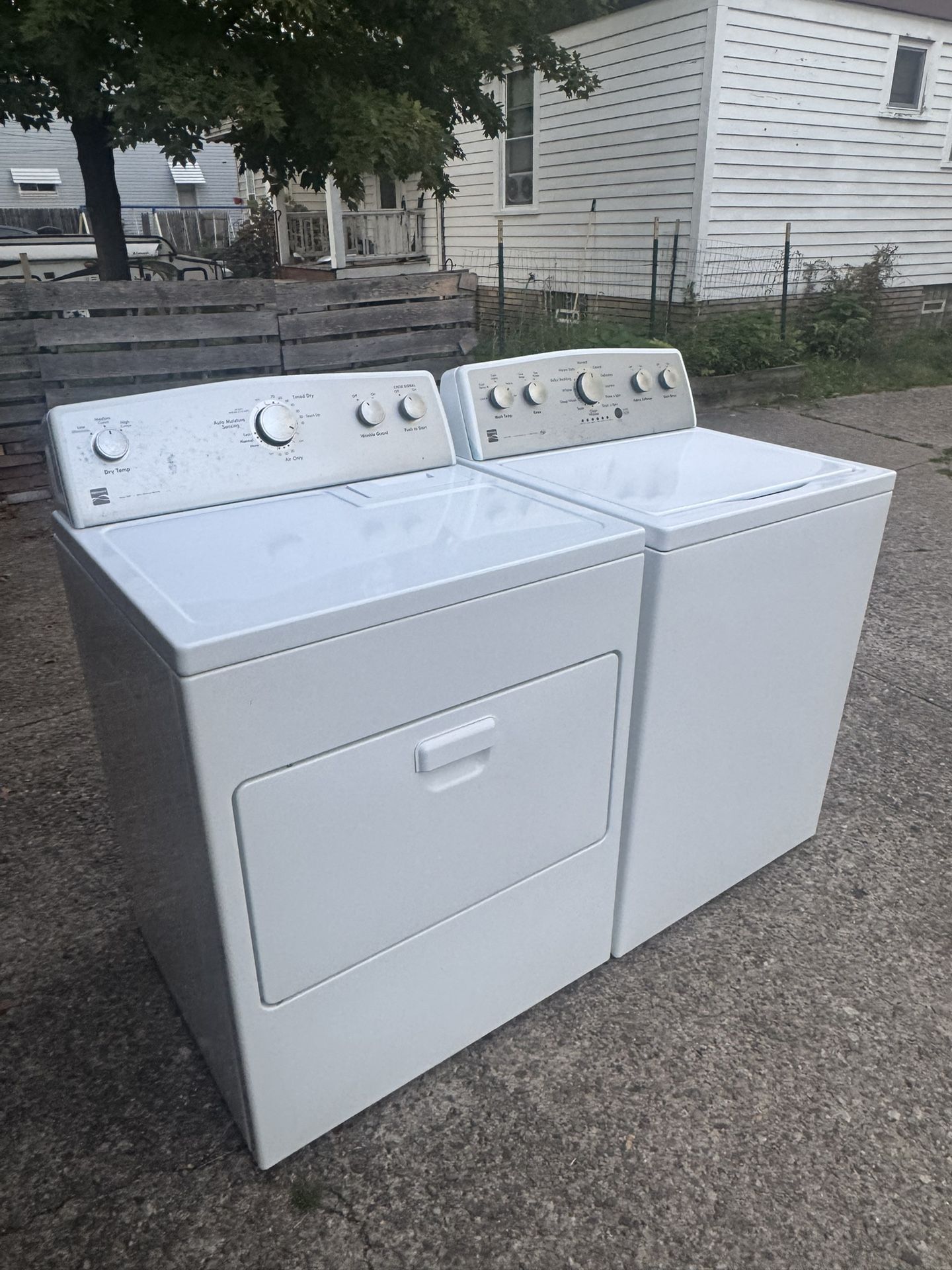 Kenmore Washer & Electric Dryer Set