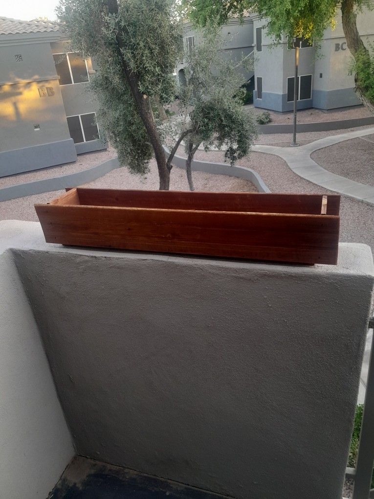 2 Cedar Planters