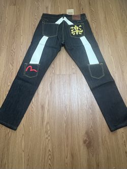 Evisu Letter Happyness Jeans 2017
