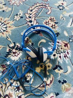 Kidz Gear Wired For Kids - Headphones - full size - wired - 3.5 mm jack - blue