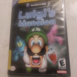 Nintendo GameCube Game Players Choice Luigis Mansion Use