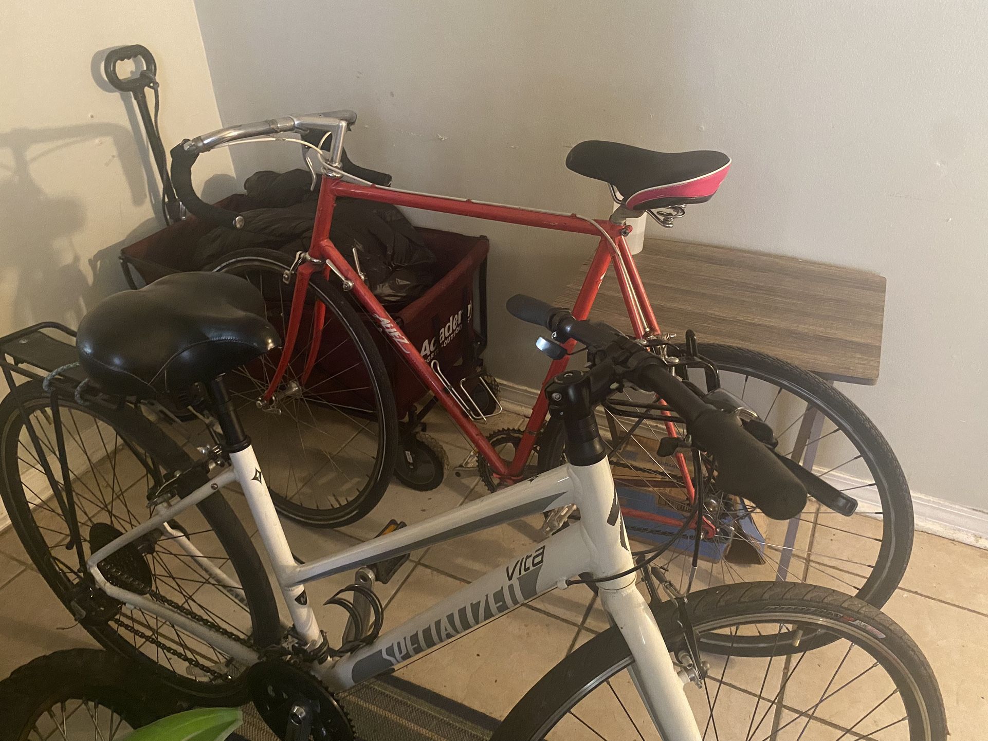Two Specialized Bikes