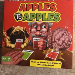 Brand New Sealed In Plastic Apples To Apple Game 