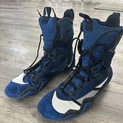 Nike Hyper KO 2 Size 11  Boxing Shoes Blue 
