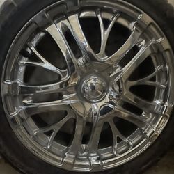 4 Fierce Tires And Incubus Rims $150