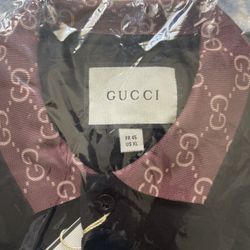NWT Gucci XL Black Man Polo T-shirt