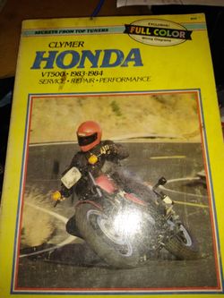 Honda VT500 repair manual