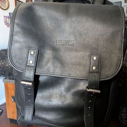 Kenneth Cole reaction leather laptop backpack