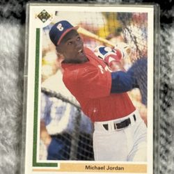 Michael Jordan Baseball Card 