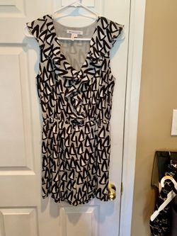 Printed Romper.