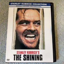 2001 WARNER BROTHERS STANLEY KUBRICK'S DIGITALLY RESTORED & REMASTERED THE SHINING DVD DISC