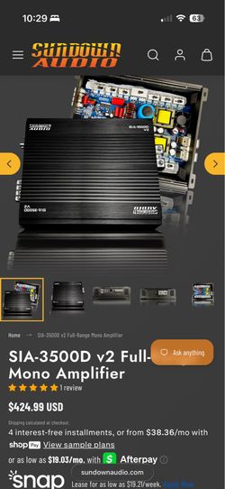 Sundown Sia-3500D V2 Amplifier