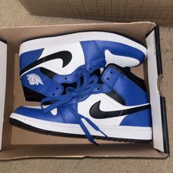 Air Jordan 1 Mid Game Royal Size 10