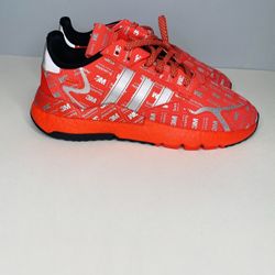 Adidas Nite Jogger x 3M ‘3M Logo Print’ Reflective Red FV3621 Men’s US Size 11 Brand new without original box  100% authentic  Orange/silver Fast ship
