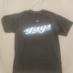 Vintage MLB Baseball Shirt Toronto Blue Jays Roy Halladay 