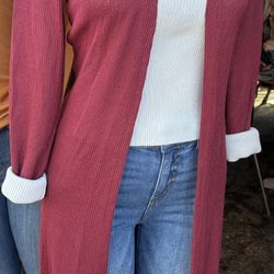 Cardigan Burgundy 