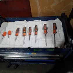 8-piece Screwdriver Set Snap On $50