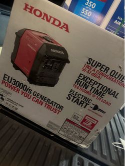 Honda quiet generator