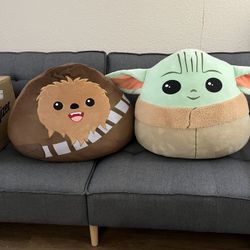 Star Wars Jumbo Squishmallows Like New Condition